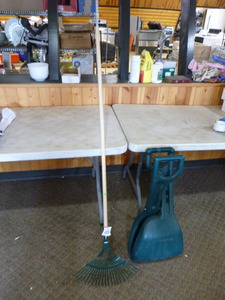 lot 133 image: Lawn Rake and Leaf Gripper