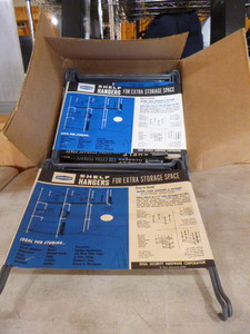 lot 138 image: 10 Ideal Security Shelf Hangers