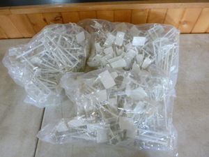 lot 139 image: 3 Bags of Plastic Peg Board Hooks
