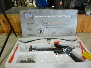 lot 150 image: Camco Tools Pistol Crossbow with Safety Lock