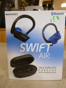lot 156 image: Merkury Swift Air True Wireless Earbuds