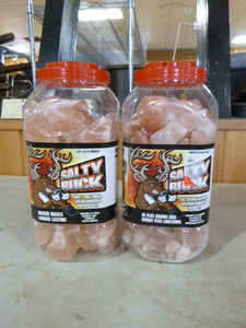 lot 157 image: 2 Jugs of Salty Buck Rock Salt