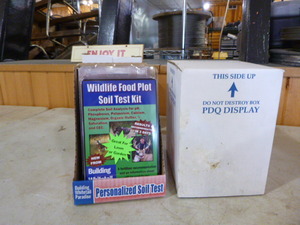 lot 158 image: 2 Boxes of Wildlife Food Plot Soil Test Kits