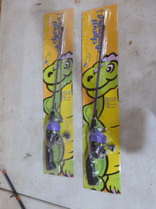 lot 161 image: 2 South Bend Danny Dinosaur Rods and Reels