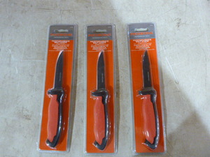 lot 173 image: 3 Redbone Performance Bait Knives