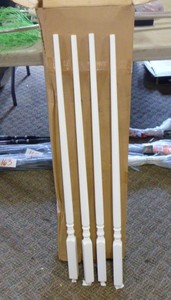 lot 176 image: Taper Top Balusters