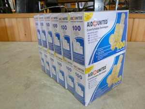 lot 183 image: 12 Boxes of Aid-United Comfortable Bandages