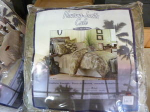 lot 194 image: 4 Piece Havana Jacks Caf Bedding