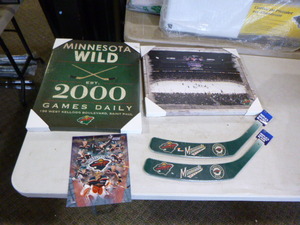 lot 202 image: Minnesota Wild Items