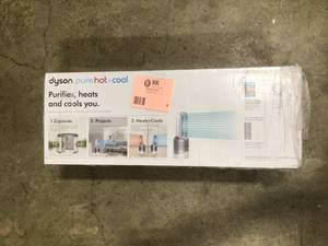 lot 5 image: Dyson Pure Hot  Cool, Air Purifier, Heater  Fan with HEPA filter, HP01  Customer Returns See Pictures