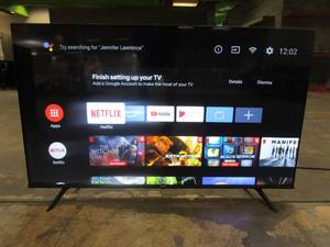 Hisense 55A6G 55-Inch 4K Ultra HD Android Smart TV with Alexa Compatibility (2021 Model) (Top Bezel is Loose)