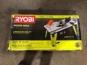 lot 16 image: RYOBI Universal Router Table  Customer Returns See Pictures