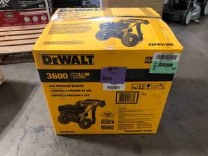 lot 23 image: DEWALT DEWALT 3600 PSI 2.5 GPM Gas Cold Water Professional Pressure Washer with HONDA GX200 Engine   Customer Returns See Pictures
