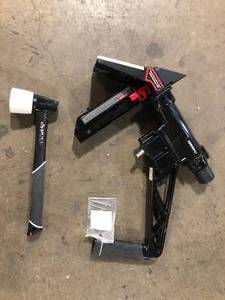 lot 25 image: Husky Pneumatic 3-in-1 15.5-Gauge and 16-Gauge 2 in. Flooring Nailer and Stapler with Quick Jam Release    Customer Returns See Pictures