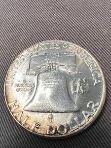 1956 US FRANKLIN HALF DOLLAR