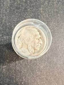 ROLL OF 38 V NICKELS AND 5 BUFFALO NICKELS