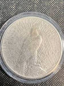 1926-S US SILVER PEACE DOLLAR IN AIRTITE