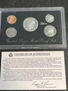 1992 US MINT SILVER PROOF SET