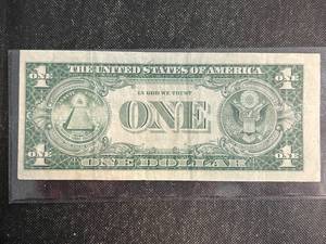1935 US BLUE SEAL $1 SILVER CERTIFICATE