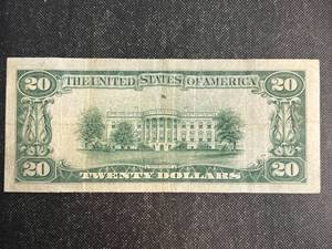 1934-C US $20 FEDERAL RESERVE NOTE