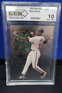 GEM GRADED CARD