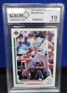 GEM GRADED CARD