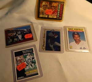 5 COLLECTOR CARDS