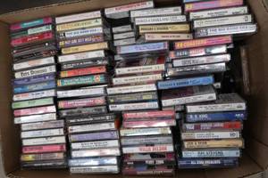 HUGE BOX OF CASSETTES