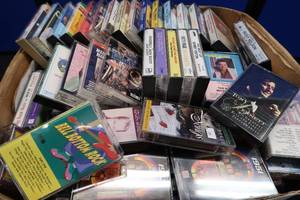 HUGE BOX OF CASSETTES