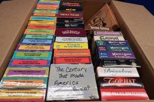 BOX OF VHS OLDIES AND CLASSICS
