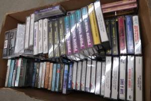 VINTAGE LOT OF CASSETTE TAPES
