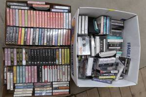 3 BOXES OF VINTAGE CASSETTE TAPES