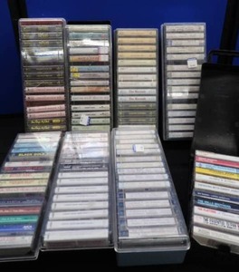 VINTAGE CASSETTE TAPES 8 BOXES FULL