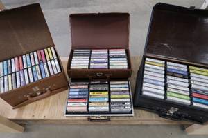 VINTAGE CASSETTE TAPES 4 CASES