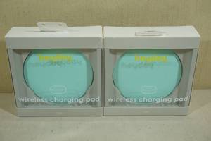 lot 39 image: 2 Heyday Wireless Charging Pads
