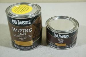 lot 136 image: Old Masters Wiping & Gel Stain Golden Oak