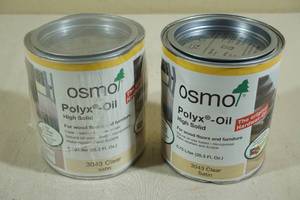 lot 138 image: 2 .75L Osmo Polyx-Oil 3043 Clear Satin