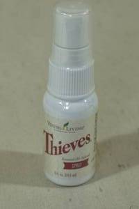 lot 155 image: Young Living Thieves Essential Oil Infused Spray 29.5ml