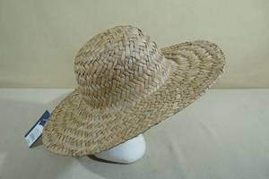 lot 160 image: Universal Thread Wide Brim Adjustable Hat -Brown Straw
