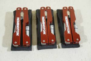 lot 221 image: 3 Remington Multi Tools with Belt Loop