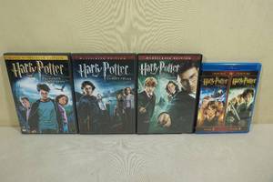 lot 230 image: Harry Potter Series Blu-Ray and DVD -Parts 1, 2, 3, 4, & 5