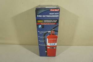 lot 238 image: First Alert Heavy Duty Fire Extinguisher