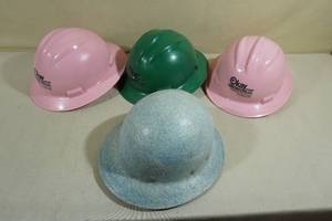 lot 241 image: 4 Hard Hats - One Vintage