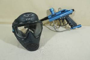 lot 243 image: VL Triton Paintball Gun with Mask