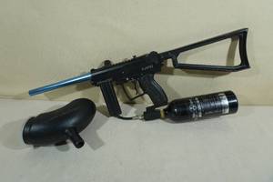 lot 244 image: MRI Spyder Paintball Gun with Loading Canister