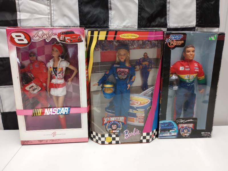 Jeff gordon discount nascar barbie doll