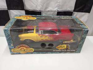 lot 29 image: Ertl American Muscles 118 Scale Die Cast 1957 Chevrolet Bel Air
