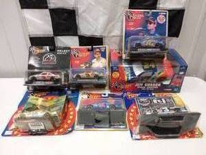 lot 55 image: Winners Circle Jeff Gordon Radio Control Car and Six 143 Scale Die Cast Cars