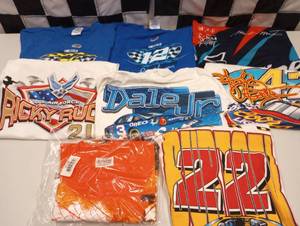 lot 111 image: Assorted X Large Nascar T-Shirts
