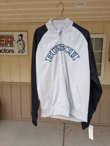 lot 116 image: Team Caliber Large Busch Logo Cloth Full Zipper Jacket